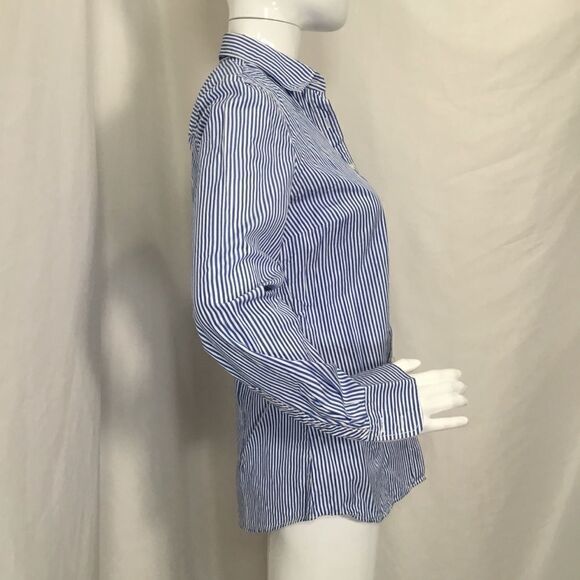 J. Crew Haberdashery Striped Button Down (UC11) - Picture 3 of 5